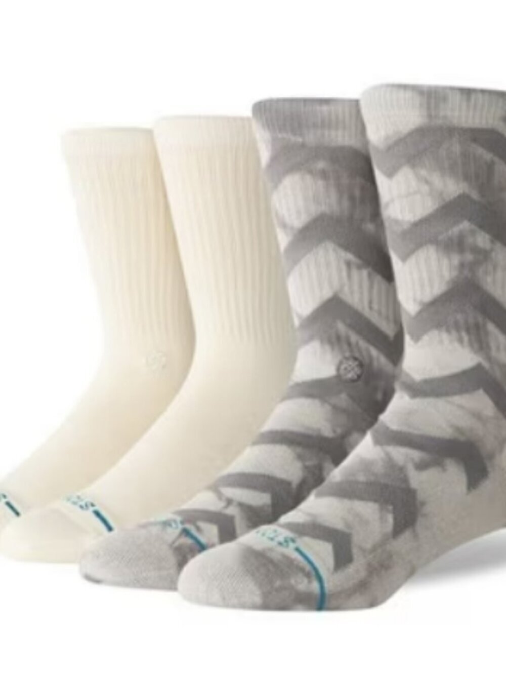 Stance Dwyane Wade Collection Casual Crew Socks 2 Pack Mens L 6-12 Cotton Blend